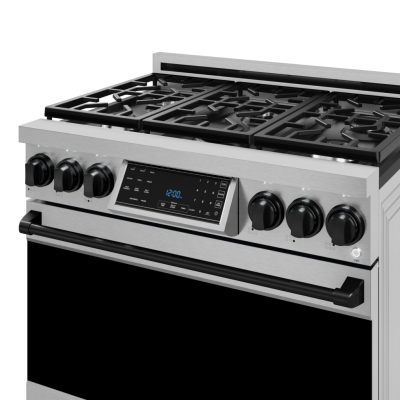 36" ThorKitchen Gordon Ramsay Series Professional Gas Range - RSG36-BLK