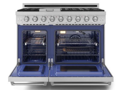 Thorkitchen Gordon Ramsay Series Professional Gas Range with Pro-Style Knobs in Stainless Steel - RSG48E