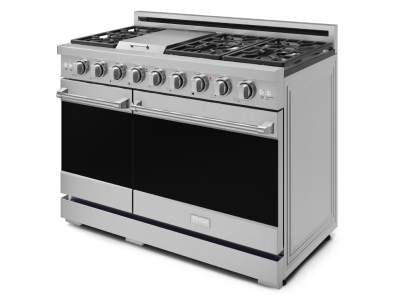 Thorkitchen Gordon Ramsay Series Professional LP Range with Pro-Style Knobs in Stainless Steel - RSG48ELP