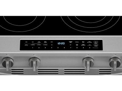 30" Whirlpool Smart Slide In Electric Range with Air Cooking Technology - YWSES7530RZ