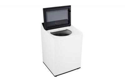 27" LG 6.3 Cu. Ft. Mega Capacity Smart Top Load Washer with EasyUnload - WT8400CW