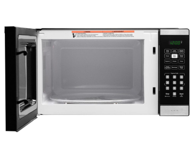 19" Danby 0.9 Cu Ft. Microwave with Convenience Cooking Controls in Black Stainless - DBMW0925BBS