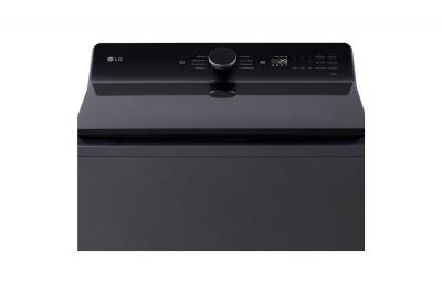 27" LG 6.3 Cu. Ft. Smart Top Load Washer with EasyUnload in Matte Black - WT8600CB