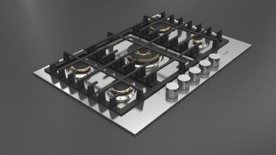 30" Fulgor Milano Matteo 400 Series Gas Cooktop - F4MGK30S1