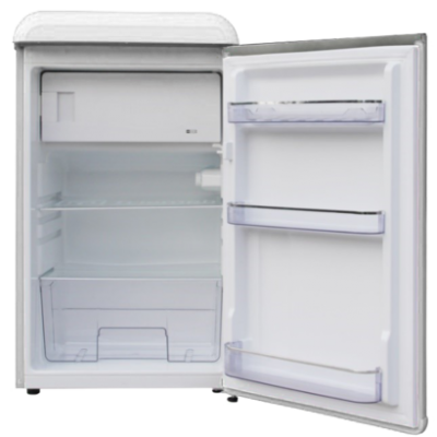 22" Epic 4.3 cu.ft White Retro Compact Refrigerator - ECRR43W