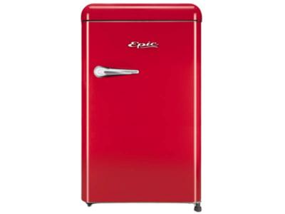 22" Epic 4.3 cu.ft Retro Compact Refrigerator - ECRR43RED