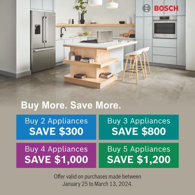 Bosch Billa Appliances